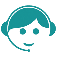 telefonierende Person in Petrol als Symbol für den Kundenservice